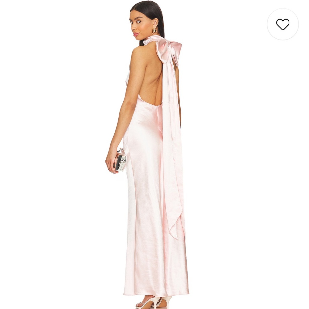 MISHA x REVOLVE Evianna Gown in Rosewater Pink